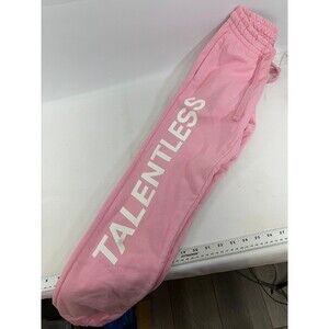 Talentless Women’s Sweatpants Size Small light Pink